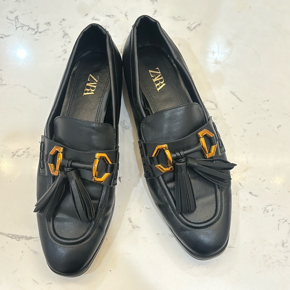 Zara loafers